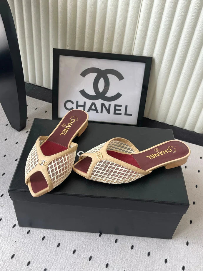 CC 2026 Mule Mesh Lambskin