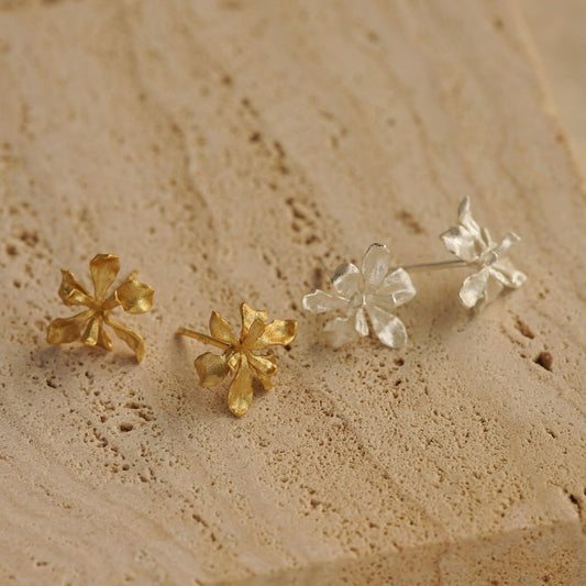 IRIS EARRING STUDS