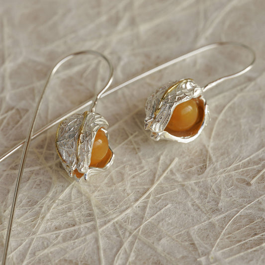 GOLDEN BERRY EARRINGS