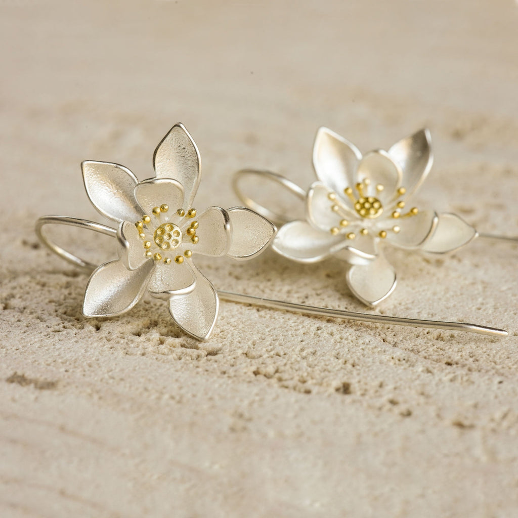 LOTUS EARRINGS