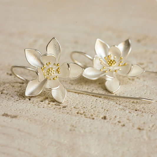 LOTUS EARRINGS