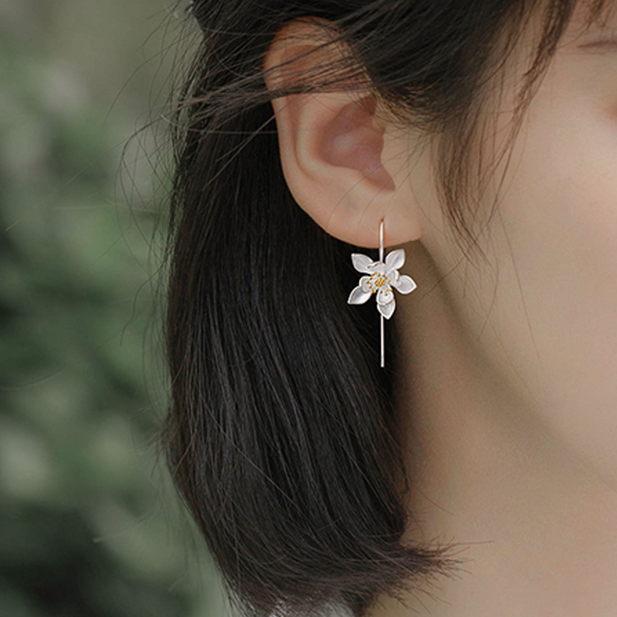 LOTUS EARRINGS