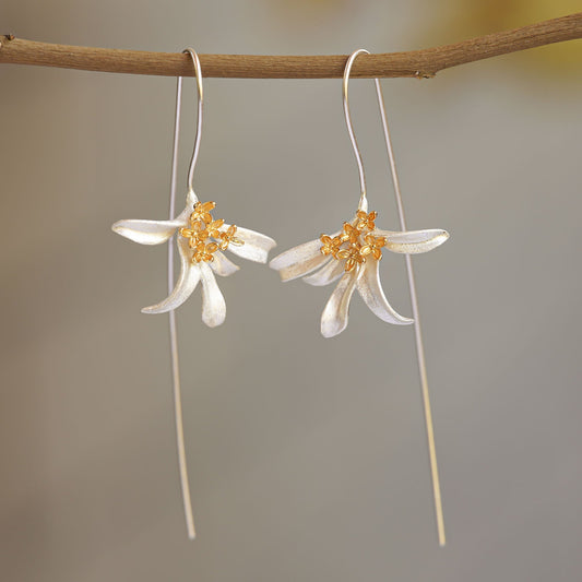 OSMANTHUS FLOWER EARRINGS