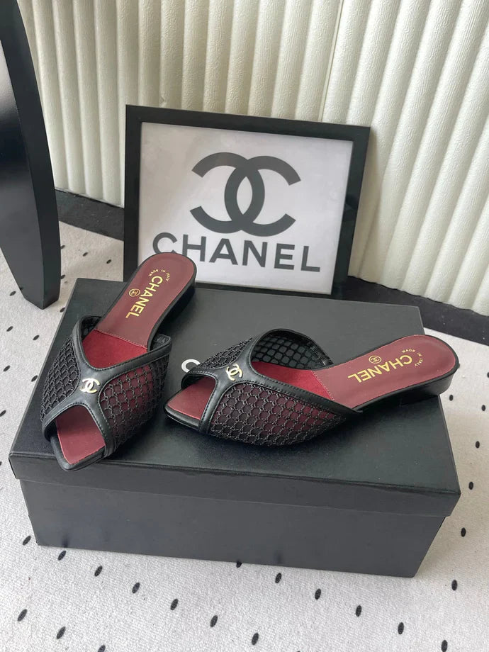 CC 2026 Mule Mesh Lambskin