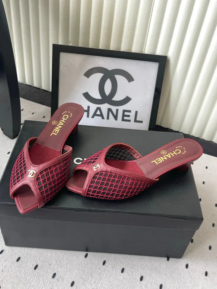 CC 2026 Mule Mesh Lambskin