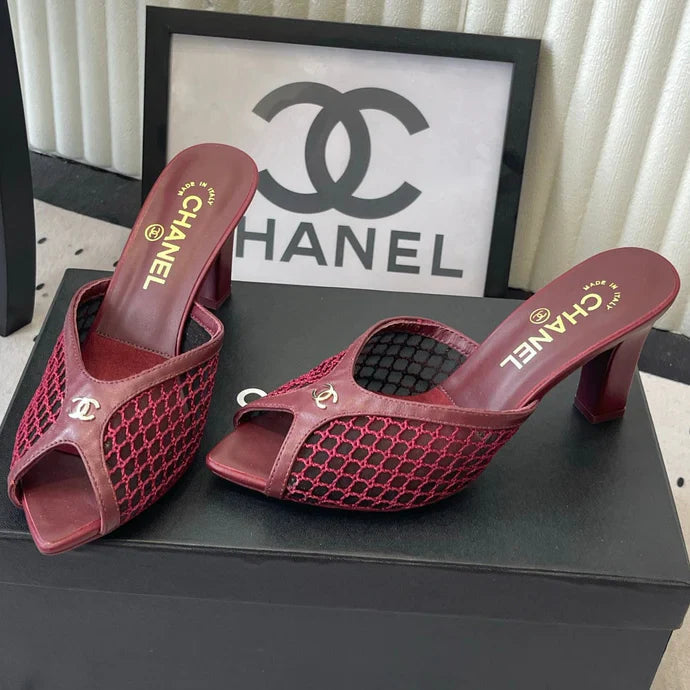 CC 2026 Mule Mesh Lambskin