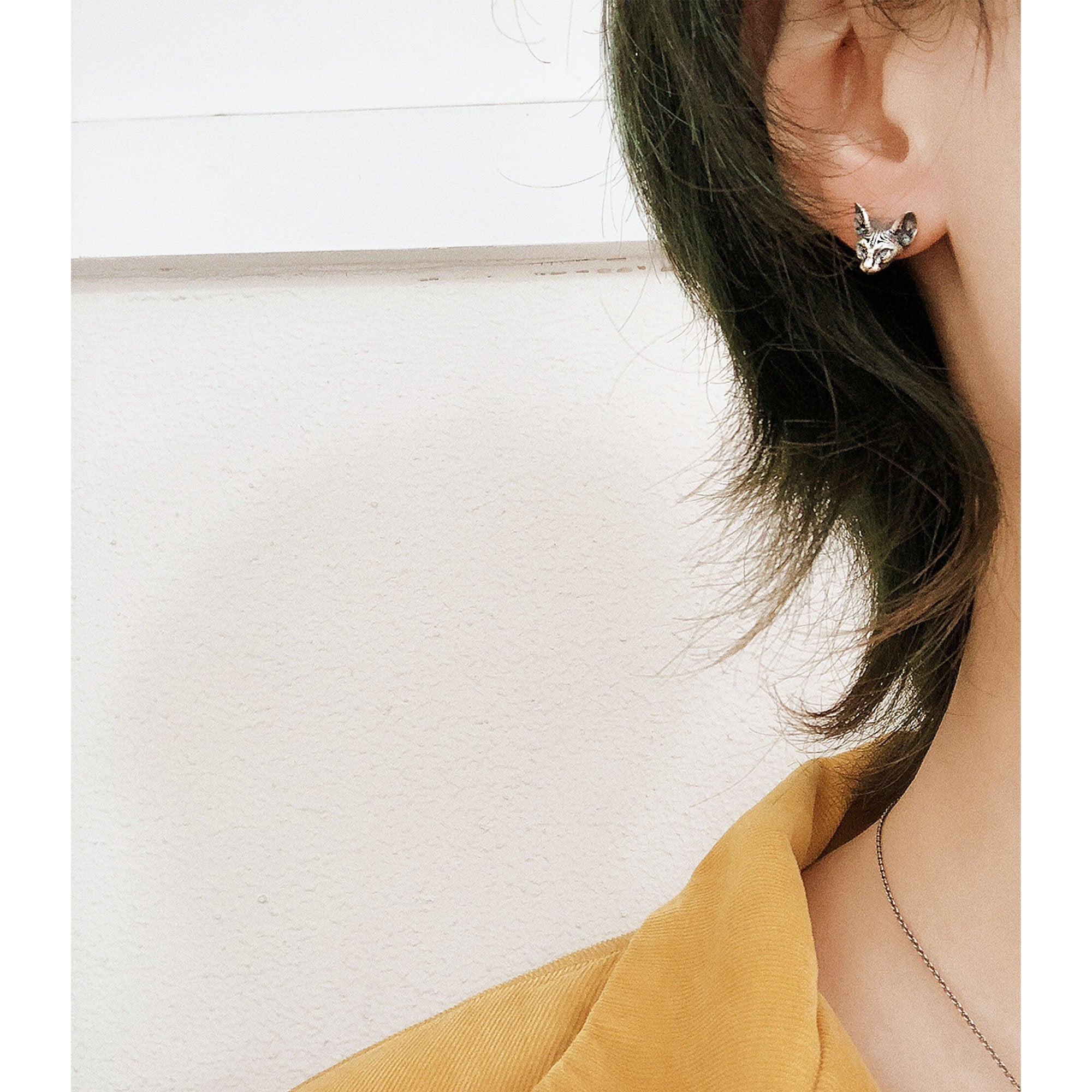 SPHINX CAT EARRINGS