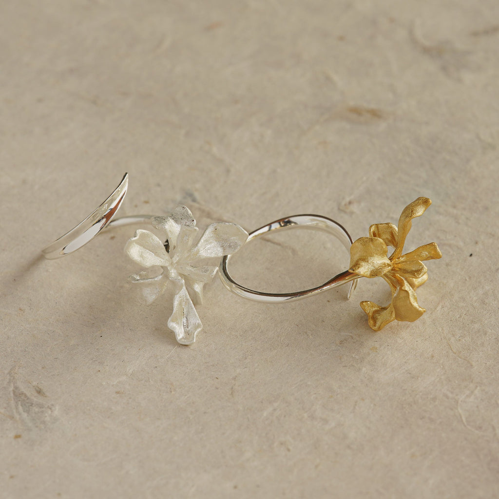 IRIS FLORAL RING