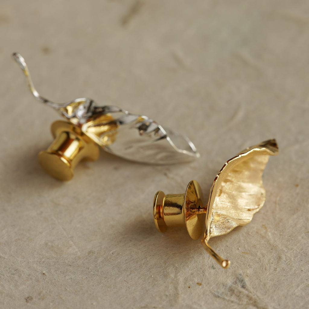LEAF BROOCH