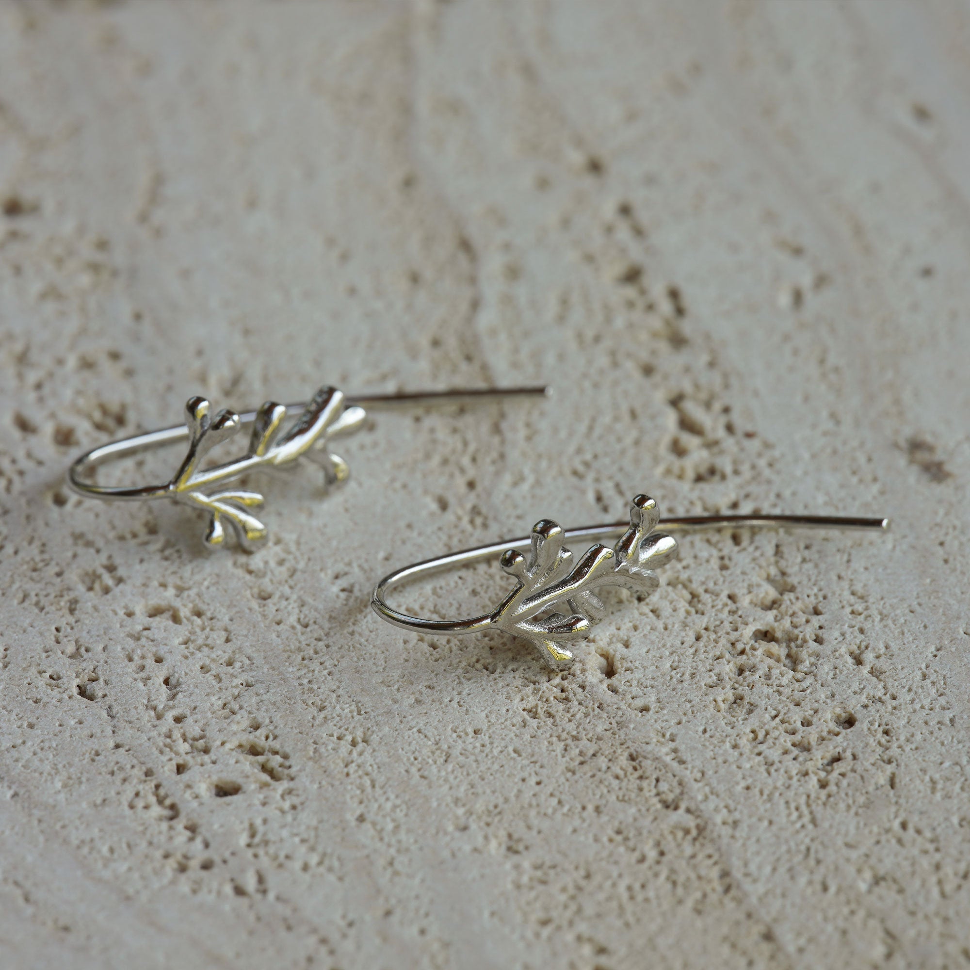 Olive Branch Earrings
