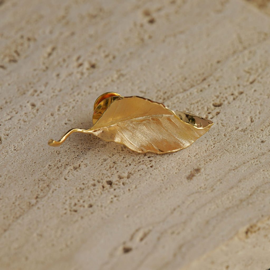 LEAF BROOCH