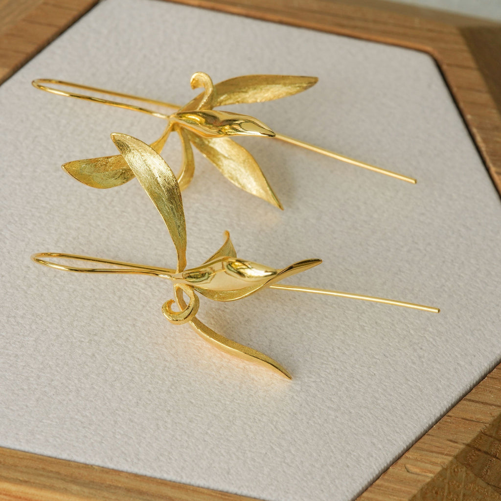 ORCHID EARRINGS