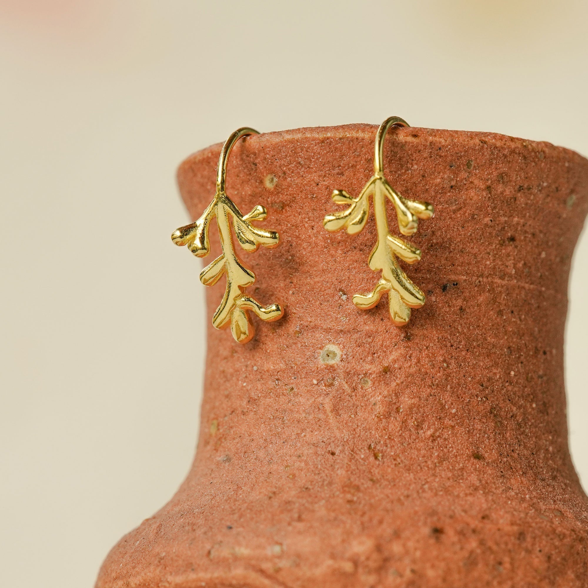 Olive Branch Earrings
