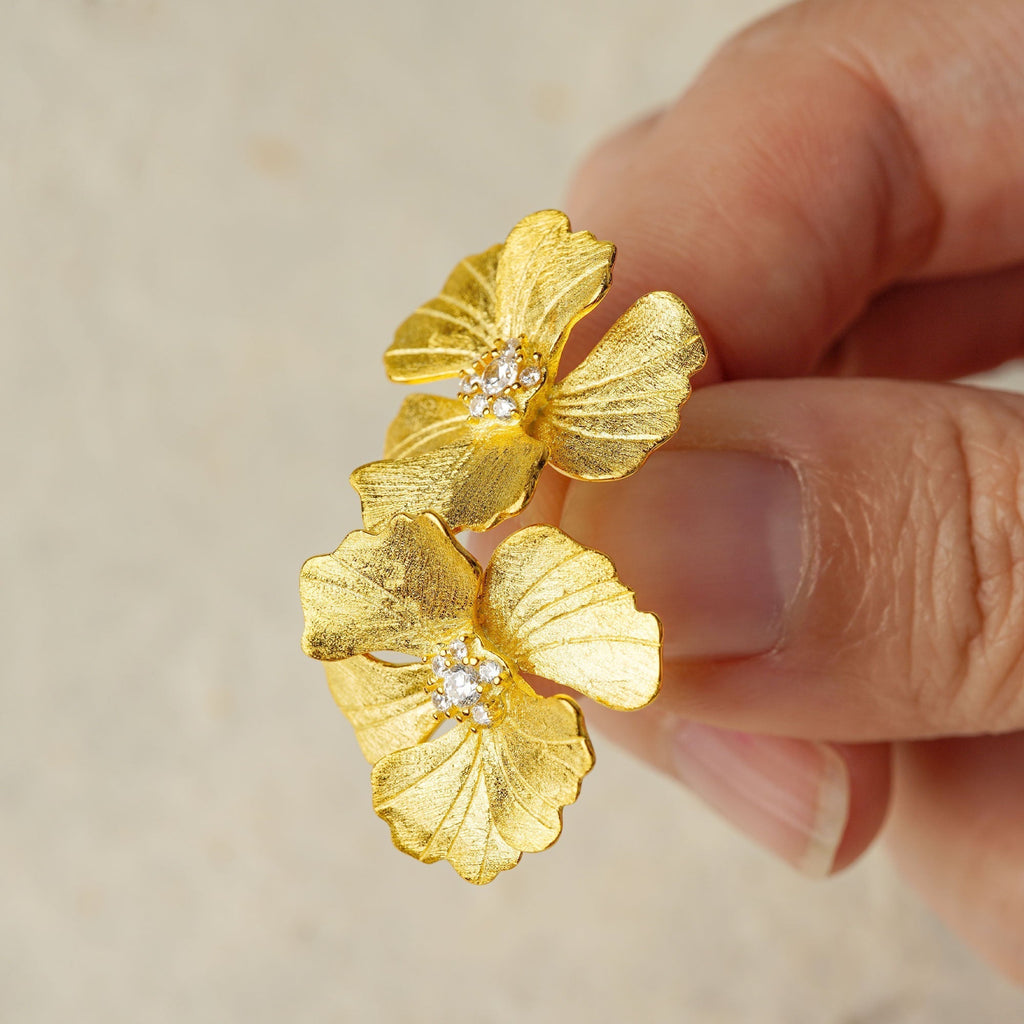 PEONY EARRINGS