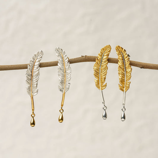 Feather Earrings