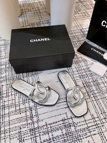 CC 26s Open-toe Sandal Sliver Sheepskin 681939
